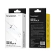 Wozinsky GaN 65W Wall Charger with 2x USB-C & USB-A Ports & USB-C Cable, White