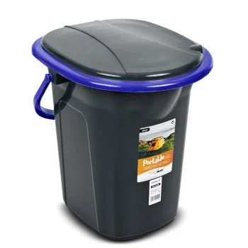 GreenBlue GB320BB Portable Toilet, 19L, Black/Navy Blue