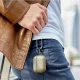 Airpods Pro Uniq Etui Terra Genuine Leather Cover Case, Olive