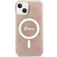 Apple iPhone 14 Plus 6.7\'\' Guess 4G MagSafe Case Cover (GUHMP14MH4STP), Pink