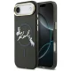 Karl Lagerfeld iPhone Air Case IML Choupettes Karl Script Logo MagSafe - Black