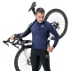 Rockbros YDWT014 Winter Fleece Double Layer Cycling Jacket Size L - Blue
