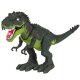 Battery Operated Tyrannosaurus T-Rex Walking Dinosaur Toy with Flash Eyes and Realistic Roaring Sounds. Green