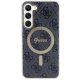 Samsung Galaxy S23 (SM-S911) Guess 4G MagSafe Case Cover (GUHMS23SH4STK), Black | Чехол Кейс Бампер...