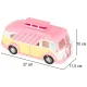 Toy Ice Cream Truck - Camper with Accessories, 30 Pieces