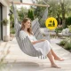 4Fizjo BAHIO Hanging Chair with Cushions, Grey