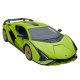 Rastar 97400 Lamborghini Sian RC Car Building Kit 1:18, green