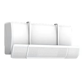 Universal air conditioner deflector 56–92 cm, white
