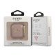 Guess AirPods 1 / 2 Case Saffiano Script Metal, Pink