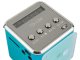 Беспроводная мини-колонка с FM-радио и Bluetooth 5.0, синяя