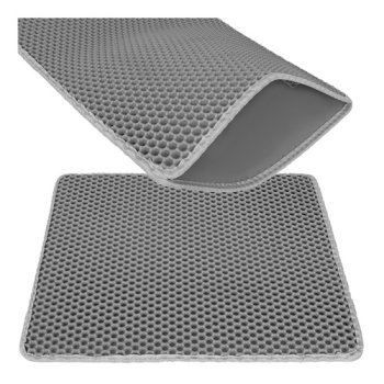 Cat Litter Trapper Mat Purlov 60x45cm, Grey