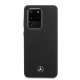 Mercedes Samsung Galaxy S20 Ultra vāciņš Silicone Line, melns