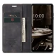 Samsung Galaxy A34 (SM-A346) CASEME Wallet Magnetic Leather Case Cover, Black