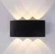 Wall LED Light Up-Down, 65W, IP54, Black