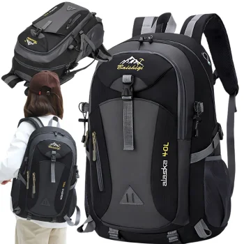 Tourist Backpack 40L, Black