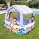 Intex 57470 Inflatable Kids Pool with Canopy, Purple