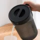 Plastic Pitcher with Lid 3L, Black