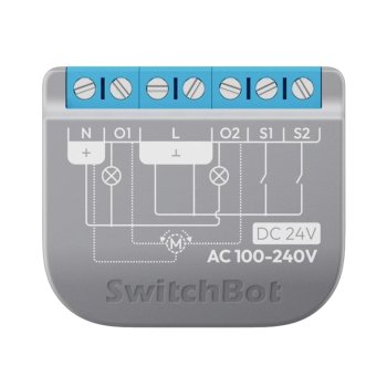 Smart 2-Channel Switch SwitchBot Relay Switch 2PM Matter