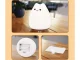 Kids Bedside Table LED Lamp Night Light RGB, Cat