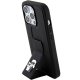 Karl Lagerfeld iPhone 15 Pro Max Case Gripstand Saffiano Karl&Choupette Black