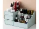 Makeup and Jewelry Organizer with 2 Drawers, green