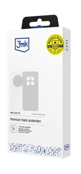3mk Matt Case Pro dėklas telefonui Xiaomi Redmi 15 4G / 15 5G, juodas
