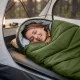 Mummy Sleeping Bag Mountain Goat STANDARD 210 × 73 cm, Khaki