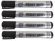 Permanent marker with round tip, waterproof, black