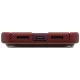 Uniq Keva EDGE Magclick Charging Case for iPhone 18 Pro / 17 Pro, Red