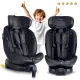 Nukido Aero Line Car Seat 0-36 kg (40-150 cm) Isofix, Black