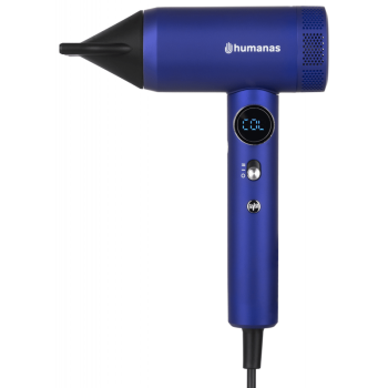 Humanas AirTouch Smart Heat Ionizing Hair Dryer, Mint Green