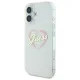 Guess iPhone 16 Case IML Heart, Transparent