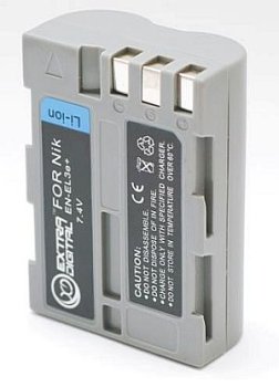 Camera Battery for Nikon EN-EL3e 2250mAh