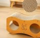 3-in-1 Cardboard Cat Scratcher House and Lounger