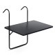 Прочный складной балконный столик Sofotel SO-982 60x43см черный