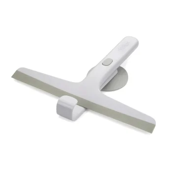 Joseph Joseph EasyStore Shower Squeegee with Storage Hook, Light Grey