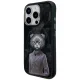 Nimmy Fashion Cute Pet MagSafe Case for iPhone 16 Pro, Black
