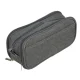 Maaleo Triple Compartment Pencil Case, Grey