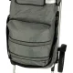 Shopping Trolley Bag on Wheels with Reflectors, 100cm, Grey