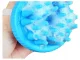 Silicone Bath Brush for Dogs and Cats with Shampoo Dispenser, Blue