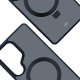 3mk Smoke Case Mag&Stand for Samsung Galaxy S25 Ultra Black