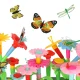 Creative Building Blocks Flower Garden, 175 Pieces