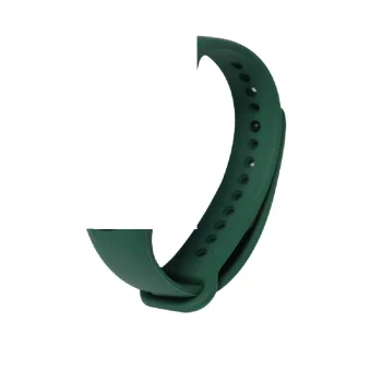 Devia Deluxe Sport Strap for Xiaomi Mi Band 5 / 6 / 7, Bottle Green