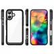 Outer Space iPhone 17 Case with MagSafe, Black Transparent
