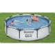Bestway 56406 Power Steel Frame Pool 305 x 76 cm with Accessories