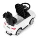 Mercedes C-Class 3-in-1 Ride-On Push Car with Interactive Steering Wheel, White