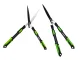 Telescopic Hedge Shears DIVODV 96cm, Black/Green