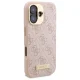 Guess iPhone 16 Case 4G Logo Plate MagSafe, Pink