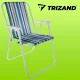 Trizand Bergamo Folding Camping Chair, Blue