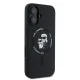 Apple iPhone 16 Plus 6.7\'\' Karl Lagerfeld Karl&Choupette Glitter MagSafe Cover Case, Black
